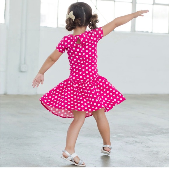 Dot Dot Smile Navy Floral Flapper Dress 5/6 - Picture 8 of 9